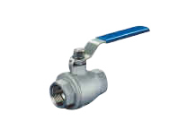 2-piece ball valve,full bore, material 1.4408 PN 63 f/f