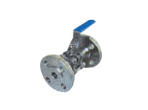3-piece flange ball valve,full bore, material 1.4408