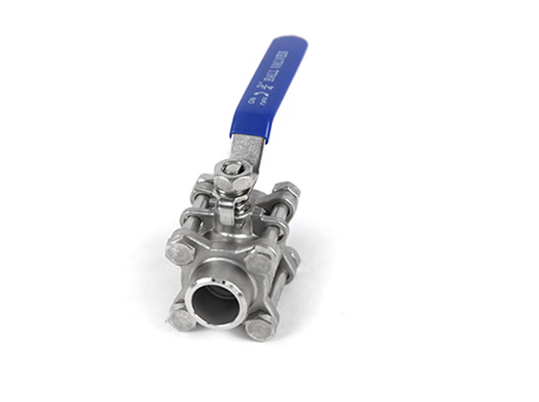  3pc Stainless Steel Ball Valve SS 304 Full Bore Female Welding