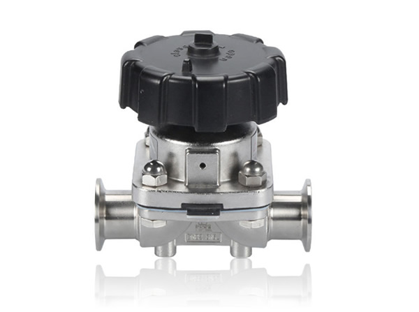 Pneumatic actuator diaphragm valve