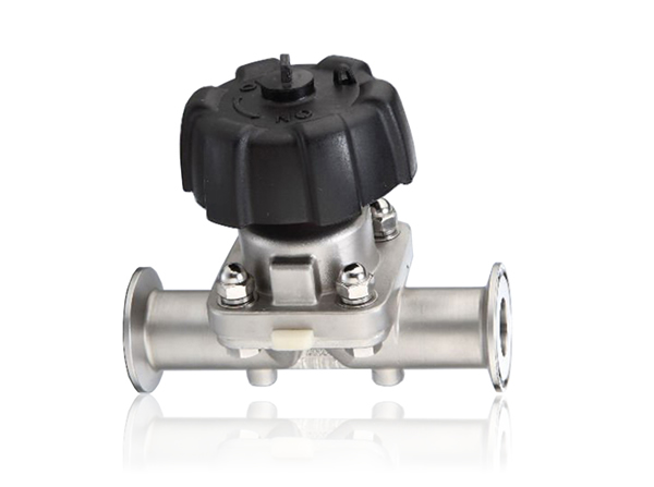 Pneumatic actuator diaphragm valve