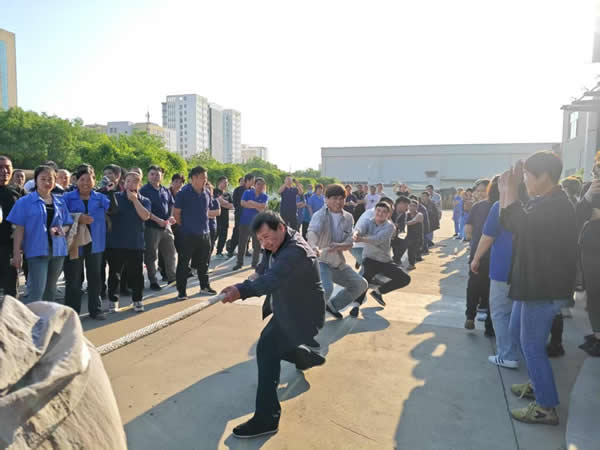 The first staff tug-of-war Competition of Cangzhou KH FITTINGS Corp. : Unite as One, Gather Strength for the Future