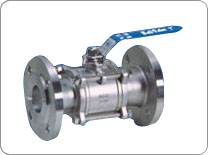 3 PC FLANGE BALL VALVE