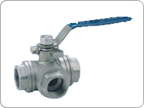 3PC&nbsp;Female&nbsp;Tee&nbsp;Ball&nbsp;Valve